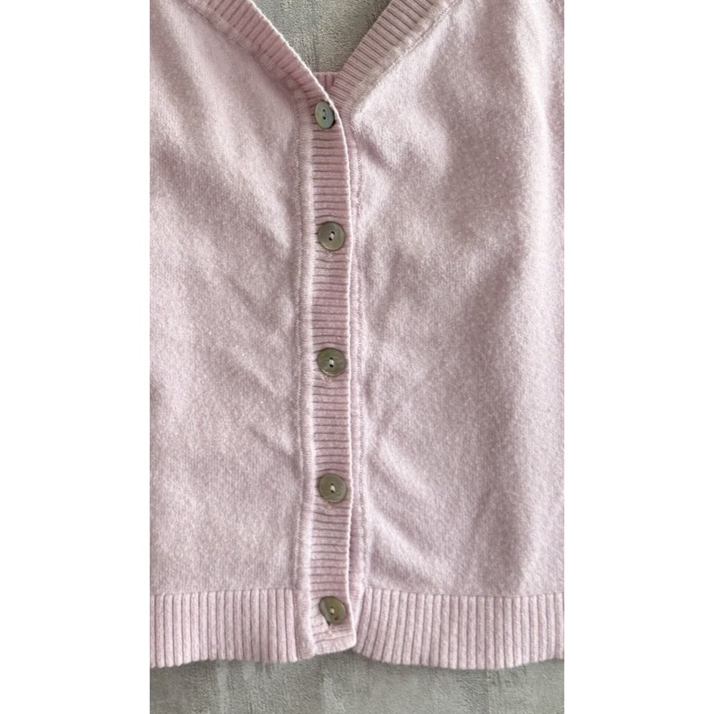 LPA Revolve Button Front Cami Women's Small Pink Tank Top Soft Blush Knit Y2K - Picture 6 of 9
